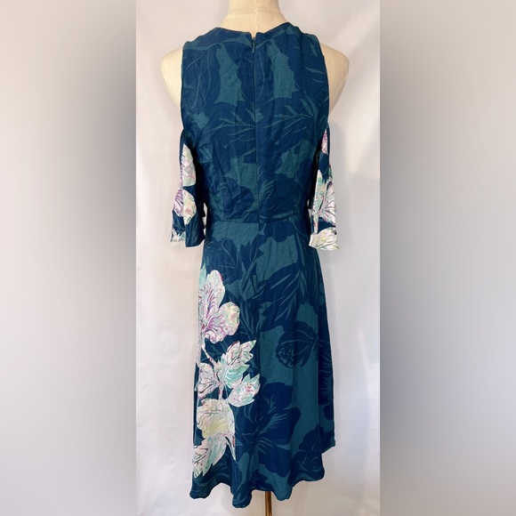 ANTHROPOLOGIE MAEVE NWT Elia Cold Shoulder Dress - Picture 6 of 10